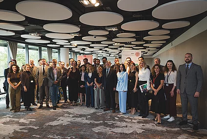 Group photo of the members of the Friends of the Western Balkans network at the ninth meeting in Podgorica.